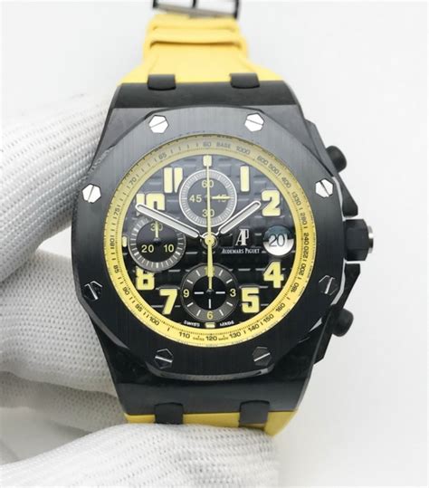 audemars piguet bumblebee replica|audemars piguet 26176fo.